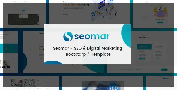 Seomar SEO Digital Marketing HTML Template
