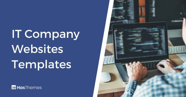 Templates for IT Company Websites