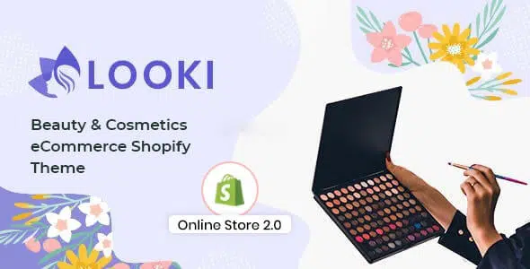 Looki Beauty Cosmetics eCommerce Shopify theme