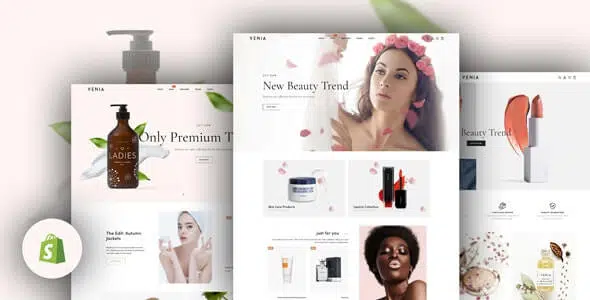 Venia Beauty Cosmetics Shop Responsive Shopify theme