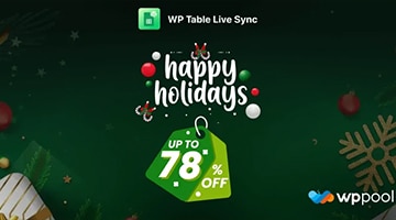 wp table deal