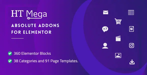 HT Mega – Absolute Addons for Elementor Page Builder