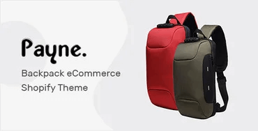 Payne - Backpack ECommerce Shopify Theme