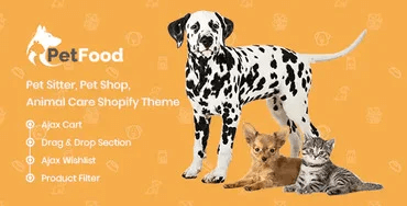 Petfood - Minimalist ECommerce Shopify Theme