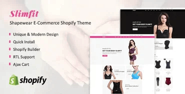 Slimfit - Shapewear ECommerce Shopify Theme